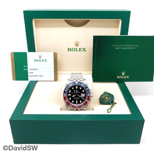 Rolex 126710BLRO GMT Master II on Jubilee - Image 2