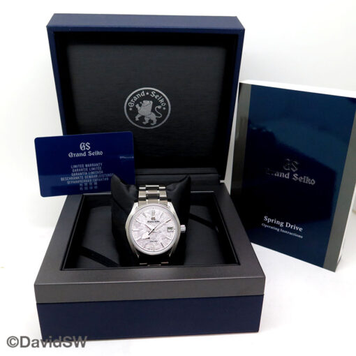 Alternative view of Grand Seiko SBGA413 Heritage Spring Drive Four Seasons “Spring”