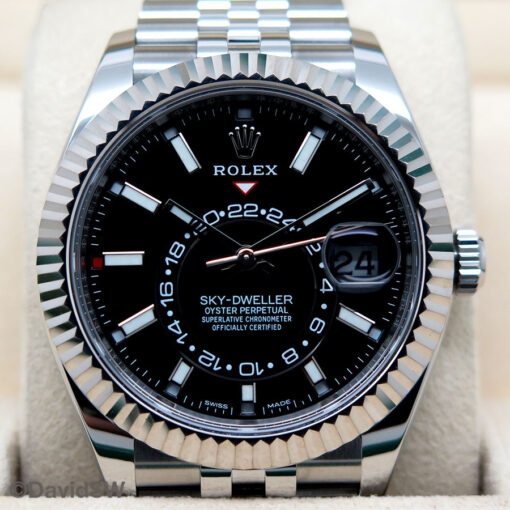 Rolex 326934 Skydweller with Black Dial on Jubilee - Image 3