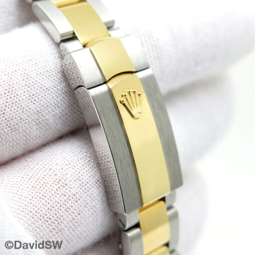 Rolex 278243 Datejust 18K/SS with Black Mother of Pearl Diamond Dial on Oyster - Image 8