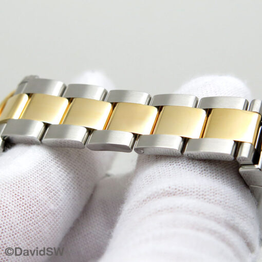 Rolex 278243 Datejust 18K/SS with Black Mother of Pearl Diamond Dial on Oyster - Image 9