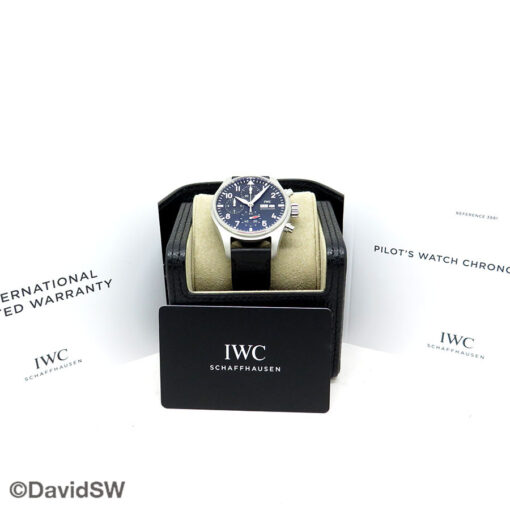 IWC IW3881 Pilot's Watch Chronograph 41mm with Black Dial - Image 2