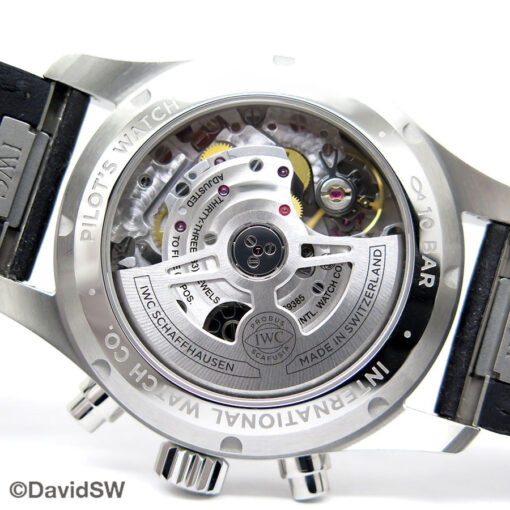 IWC IW3881 Pilot's Watch Chronograph 41mm with Black Dial - Image 4