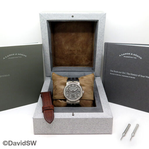 A. Lange & Sohne 363.068 Odysseus 18K White Gold with Grey Dial - Image 2