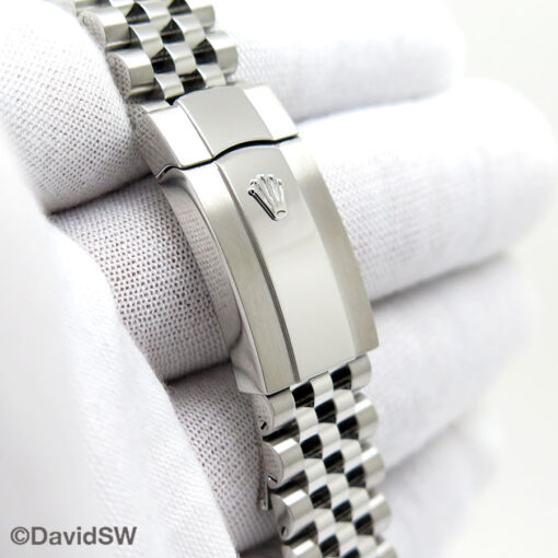 Rolex 126334 Datejust 41 with Silver Stick Dial on Jubilee - Image 7