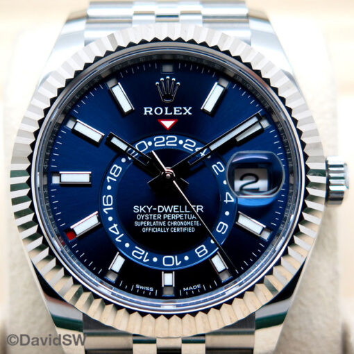 Rolex 326934 Skydweller with Blue Dial on Jubilee - Image 3