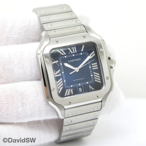 Cartier WSSA0030 Santos de Cartier Large with Blue Dial