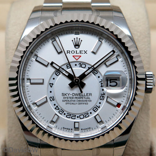 Rolex 336934 Skydweller with White Dial on Oyster - Image 3