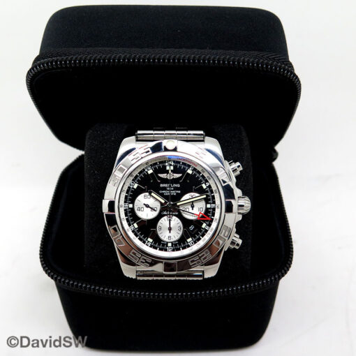Breitling AB0410 Chronomat GMT with Black Dial 47mm - Image 2