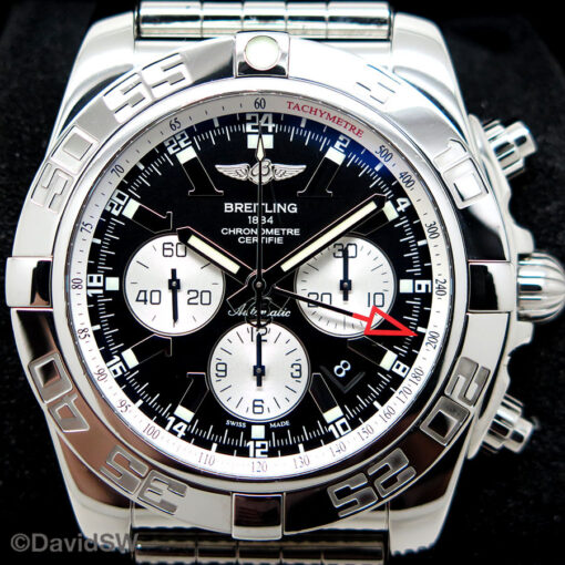 Breitling AB0410 Chronomat GMT with Black Dial 47mm - Image 3