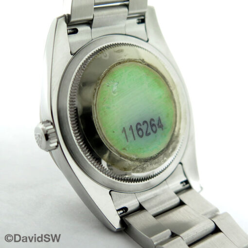 Rolex 116264 Datejust Turn-O-Graph with Blue Dial on Oyster - Image 4