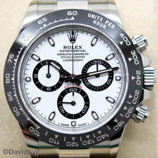 Rolex 116500LN Cosmograph Daytona with White Dial - Image 3