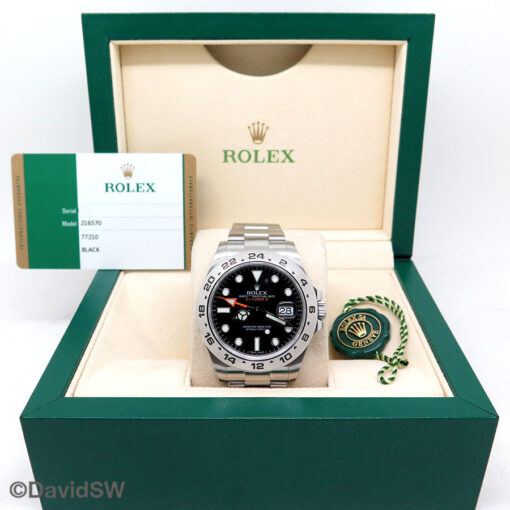 Rolex 216570 Explorer II with Black Dial - Image 2