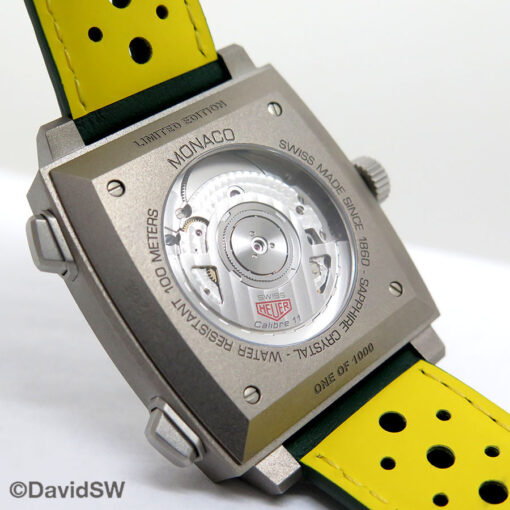 Tag Heuer CAW218E Monaco Titanium Chronograph Racing Green Limited Edition - Image 4