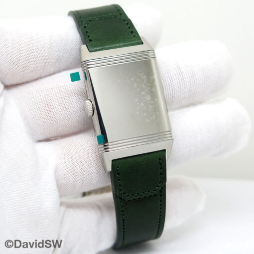 Jaeger LeCoultre Q397843J Reverso Tribute Monoface Small Seconds with Green Dial - Image 2