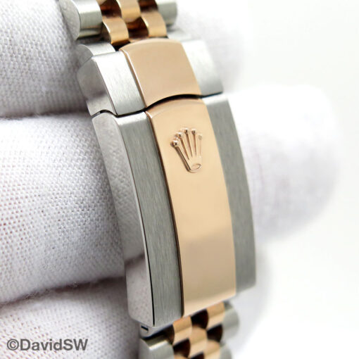 Rolex 126301 Datejust 41 18K/SS with Sundust Diamond Dial on Jubilee - Image 6