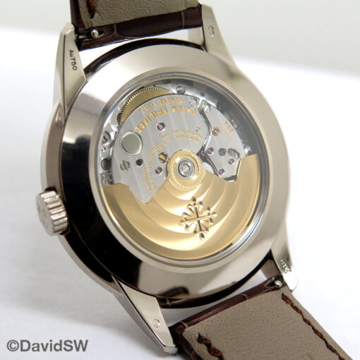 Patek Philippe 5320G Perpetual Calendar Automatic 18K White Gold with Ivory Dial - Image 4