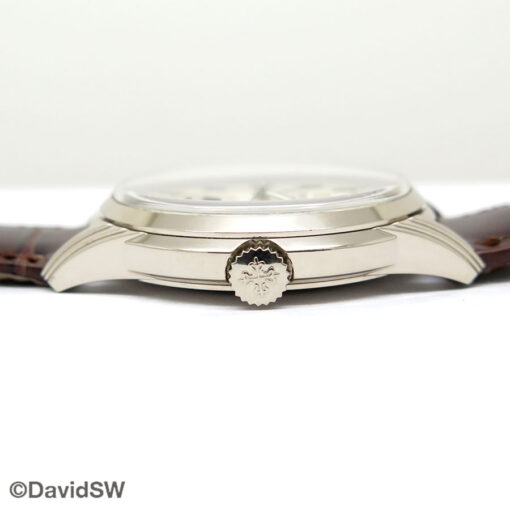 Patek Philippe 5320G Perpetual Calendar Automatic 18K White Gold with Ivory Dial - Image 5