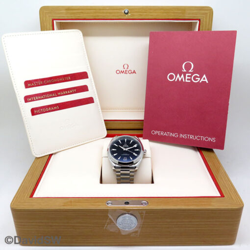 Omega Seamaster Aqua Terra 150m with Black Lacquer Dial 41mm - Image 2