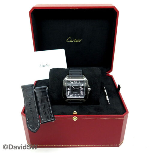 Cartier WSSA0039 Santos de Cartier Large ADLC Steel - Image 2