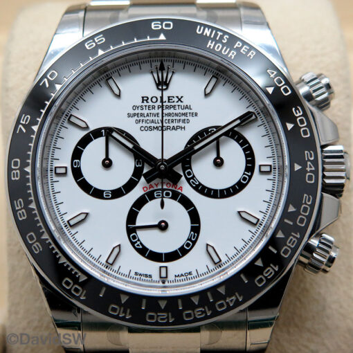 Rolex 126500LN Cosmograph Daytona with White Dial (New Model) - Image 3