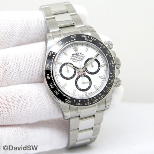 Rolex 126500LN Cosmograph Daytona with White Dial (New Model)