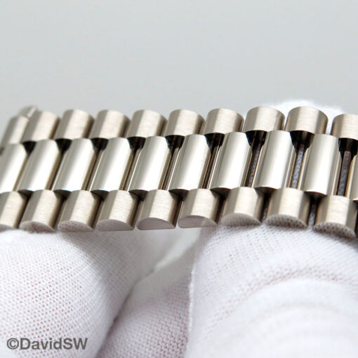 Rolex 228239 Day Date 40 18K White Gold with Slate Stick Dial - Image 8