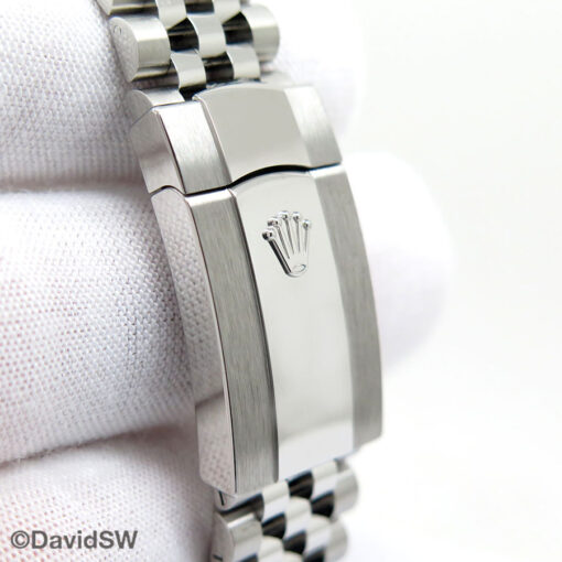 Rolex 126300 Datejust 41 with Slate Stick Dial on Jubilee - Image 7