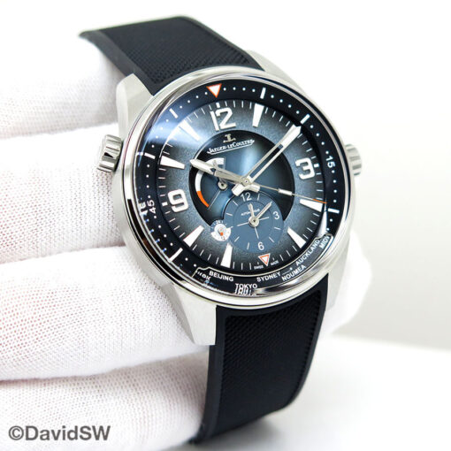 Jaeger LeCoultre Q9078640 Polaris Geographic with Grey-Blue Dial
