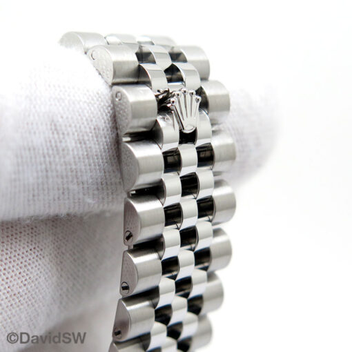 Rolex 116234 Datejust with Blue Stick Dial on Jubilee - Image 7