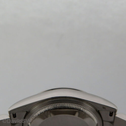 Rolex 118206 Day Date Platinum with Ice Blue Wave Arabic Dial - Image 6