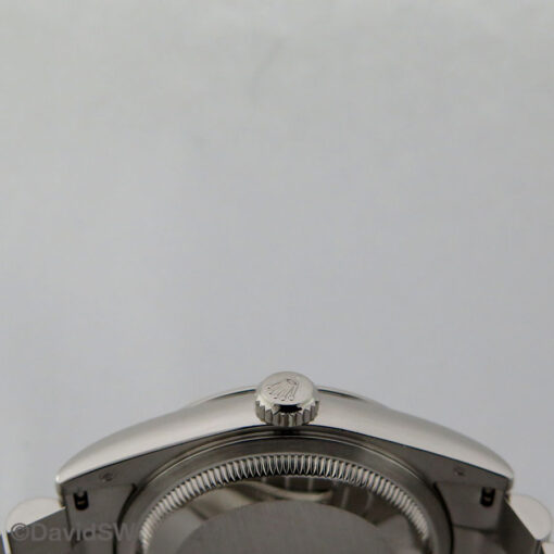 Rolex 118206 Day Date Platinum with Ice Blue Wave Arabic Dial - Image 5