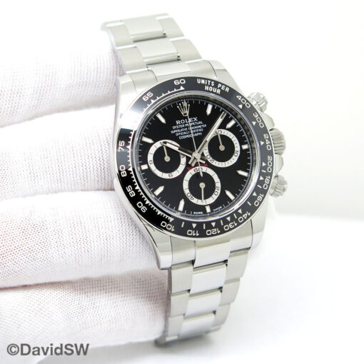 Rolex 126500LN Cosmograph Daytona with Black Dial (New Model)