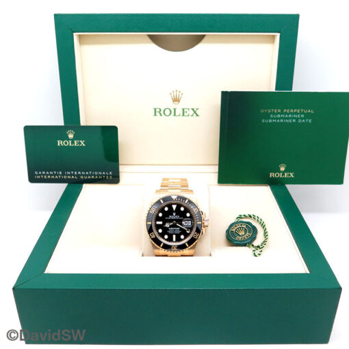 Rolex 126618LN Submariner 41 18K Yellow Gold - Image 2