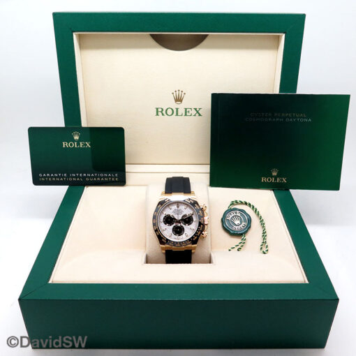 Rolex 116518LN Cosmograph Daytona 18K Yellow Gold with Meteorite Dial - Image 2