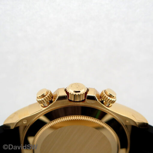 Rolex 116518LN Cosmograph Daytona 18K Yellow Gold with Meteorite Dial - Image 4