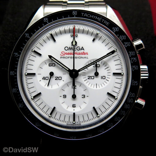 Omega Speedmaster Professional Moonwatch “Sapphire Sandwich” with White Dial - Image 3