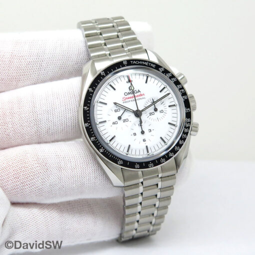 Omega Speedmaster Professional Moonwatch “Sapphire Sandwich” with White Dial