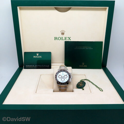 Rolex 116506 Cosmograph Daytona Platinum with Ice Blue Dial - Image 2