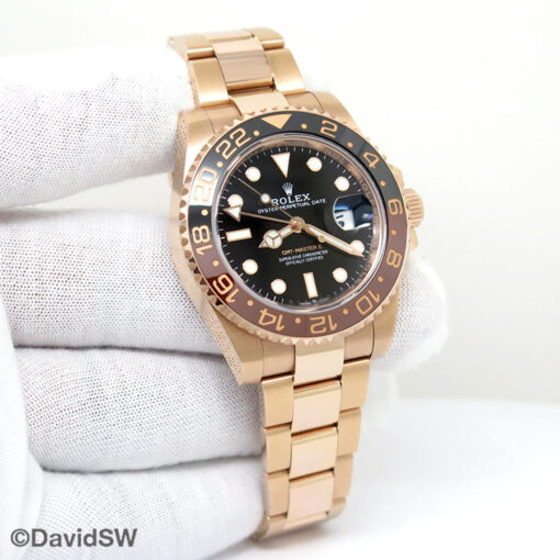Rolex 126715CHNR GMT Master II 18K Rose Gold