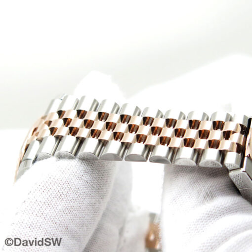 Rolex 126331 Datejust 41 18K/SS with Chocolate Diamond Dial on Jubilee - Image 8