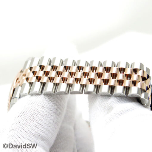 Rolex 126331 Datejust 41 18K/SS with Chocolate Diamond Dial on Jubilee - Image 6