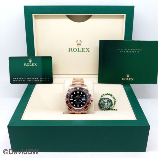 Rolex 126715CHNR GMT Master II 18K Rose Gold - Image 2