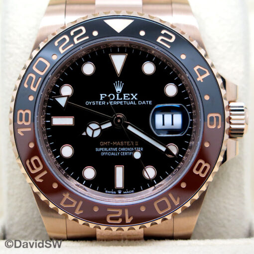 Rolex 126715CHNR GMT Master II 18K Rose Gold - Image 3