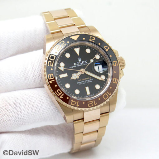 Rolex 126715CHNR GMT Master II 18K Rose Gold