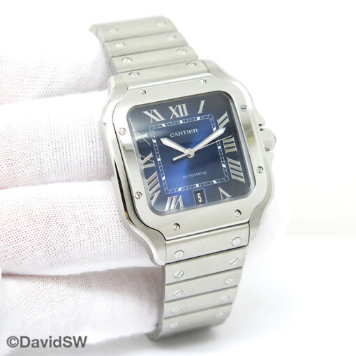 Cartier WSSA0030 Santos de Cartier Large with Blue Dial