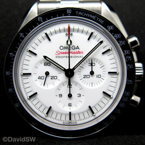 Omega Speedmaster Professional Moonwatch “Sapphire Sandwich” with White Dial - Image 3