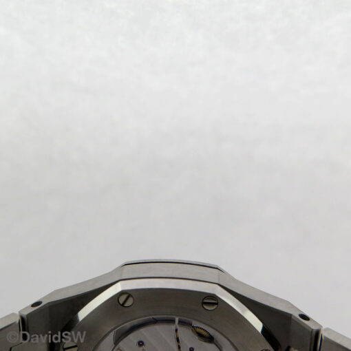 Audemars Piguet 77451ST Royal Oak 34mm Automatic with Blue Dial and Diamond Bezel - Image 5