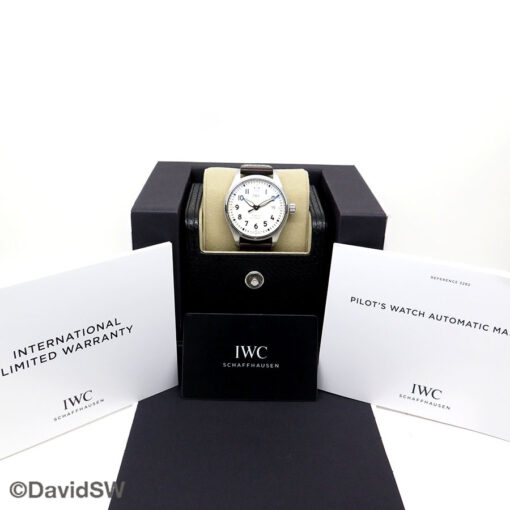 IWC IW3282 Pilot's Watch Mark XX White Dial 40mm - Image 2
