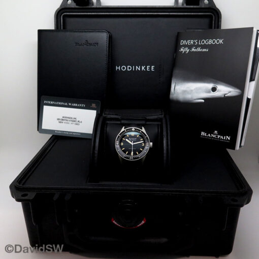 Alternative view of Blancpain Fifty Fathoms 38mm Limited Edition for Hodinkee